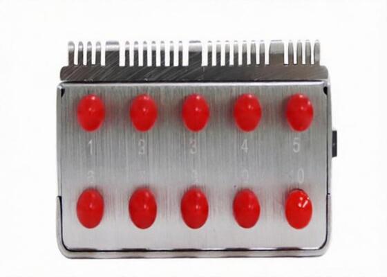 কেনা 10W GPS পূর্ণ ব্যান্ড পোর্টেবল সংকেত জ্যাম 5 - 30m মোবাইল ফোন জন্য কভারেজ online manufacture