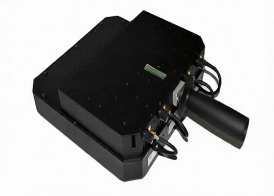 কেনা পোর্টেবল UAV ড্রোন ফ্রিকোয়েন্সি জ্যামার কাস্টমাইজড ফ্রিকোয়েন্সি 380 * 260 * 95 মিমি মাত্রা online manufacture