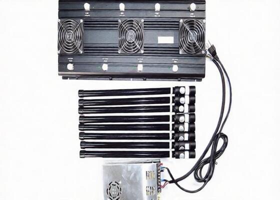 কেনা 150 ওয়াট আট অ্যান্টেনা সহ যানবাহন মোবাইল ফোন সংকেত জ্যামার পোর্টেবল online manufacture