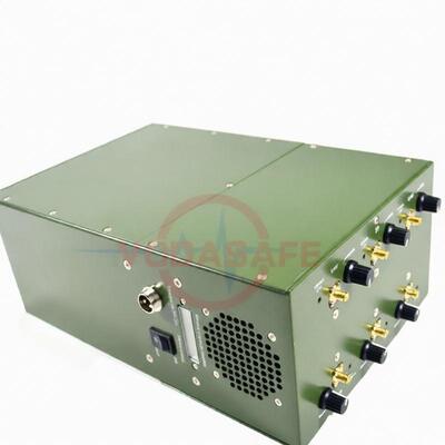 কেনা কাঁধ ফিরে সেল ফোন সংকেত ব্লকার জ্যামার 30W ছয় অ্যান্টেনা সঙ্গে ব্যাটারি নির্মিত online manufacture