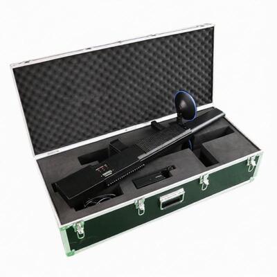 কেনা পোর্টেবল সেল ফোন সংকেত জ্যামার, ড্রোন জ্যামিং ডিভাইস 800-1500 মি হস্তক্ষেপ দূরত্ব online manufacture