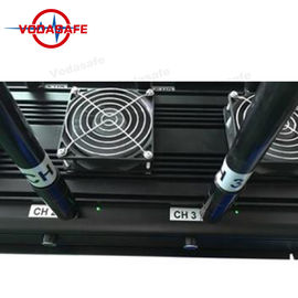 GPS WiFi RC Drone Jammer Operating Temp -20℃ To 50℃ 130W Total Output