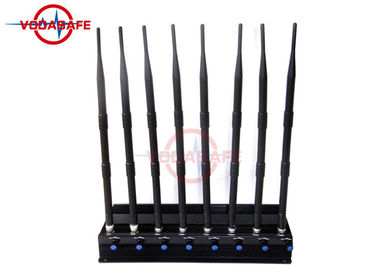 Adjustable Power Mobile Phone Signal Jammer High Portability For Training Center