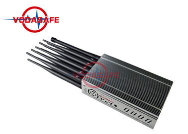 12 Antennas Mobile Phone Signal Blocker , Cell Phone Scrambler 10000mAh Large Battery Capacity