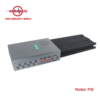 CDMA Mobile Phone Signal Jammer 12000mAh 3G UMTS For WIFI 2.4G 5.2G 5.8G